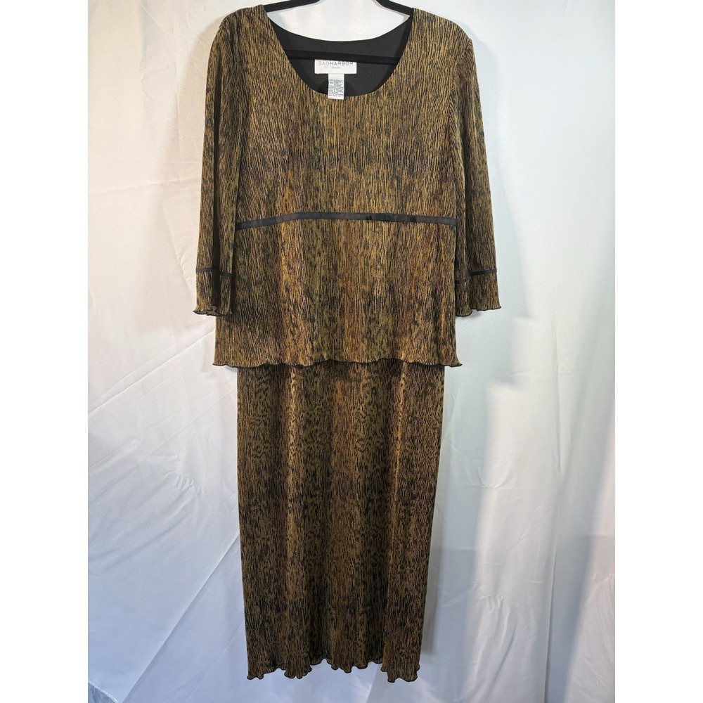 Sag Harbor dress size 16 long one piece maxi dress